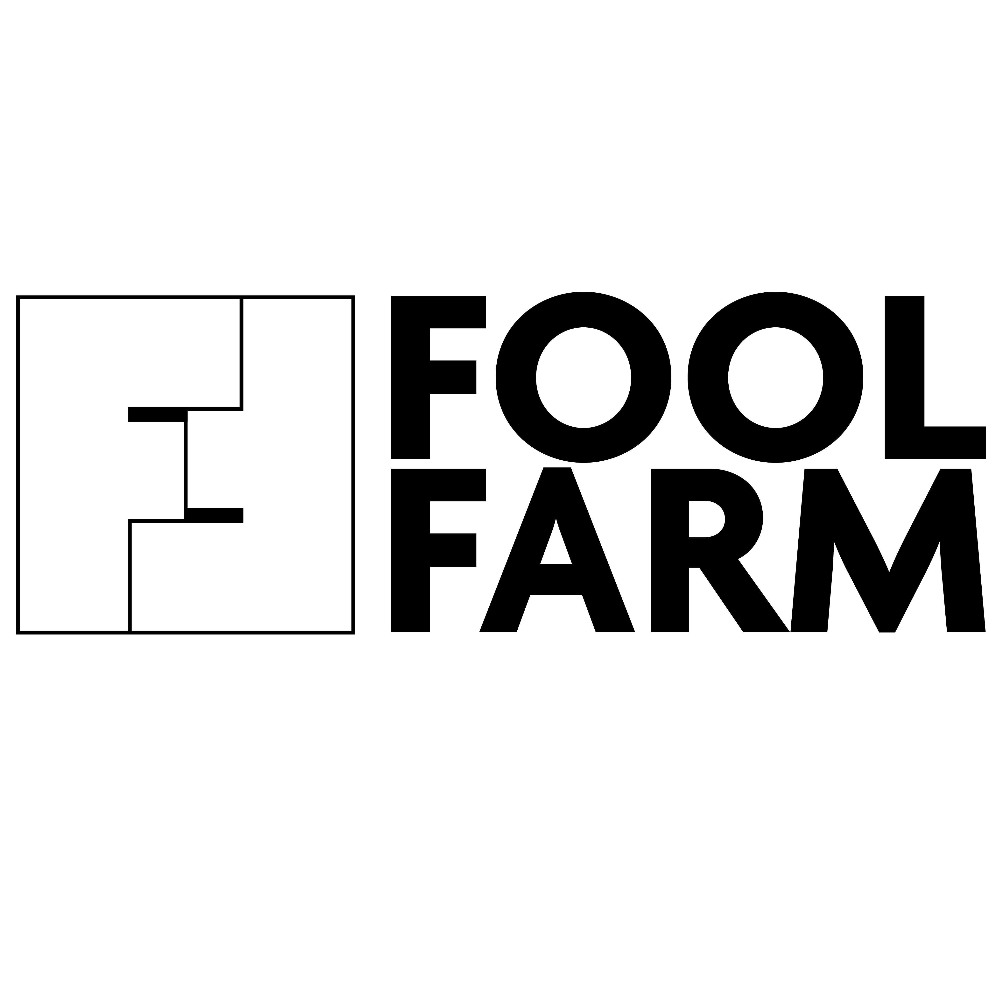 Logo Foolfarm Black No Tagline Square 01